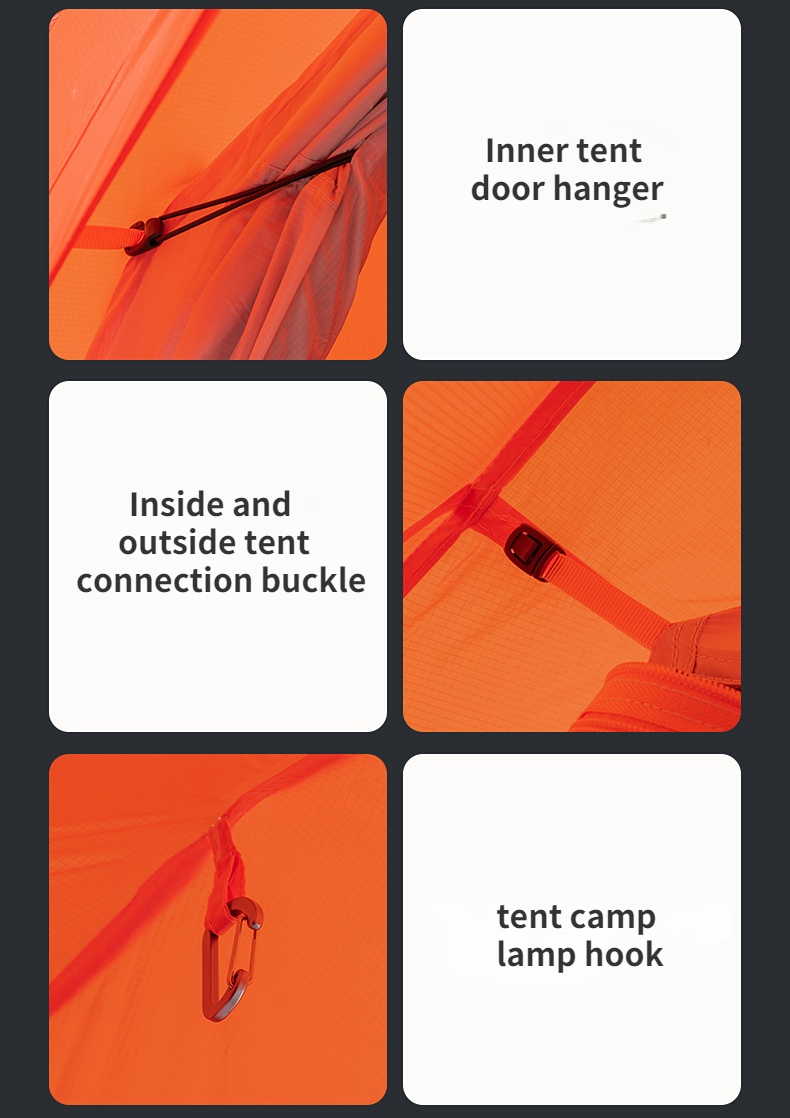 Cheap Goat Tents Mobi Garden Nature Hike Camping Tent Outdoor Light Riding Ultra light Professional Portable Lightweight Tent One Room One Hall   